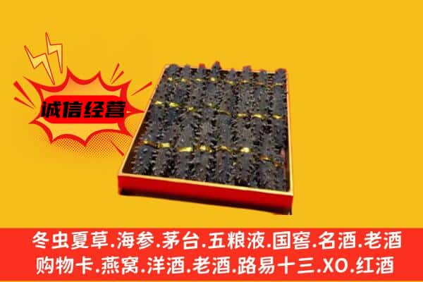 寿光市回收海参